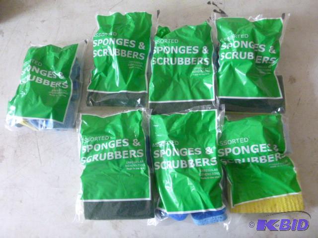 7 Packs of Sponges $ Scrubbers...