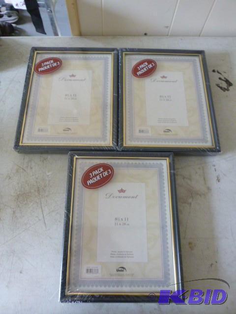 3 Packs of 3 Picture Frames 8 12&q...