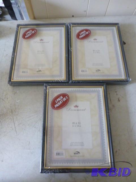 3 Packs of 3 Picture Frames 8 12&q...