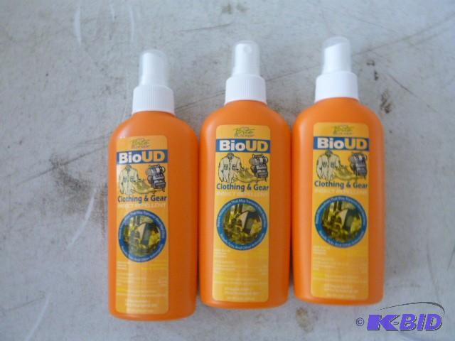3 Bottles of BioUD Insect Repellent...