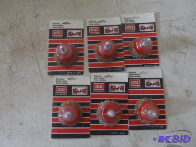 6 Hawk Wire Brushes...