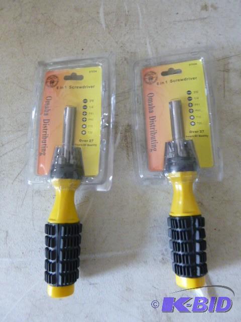 2 Omaha 6-in-1 Scredrivers...