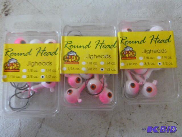 3 Packs Apex Round Head&nbspJighea...