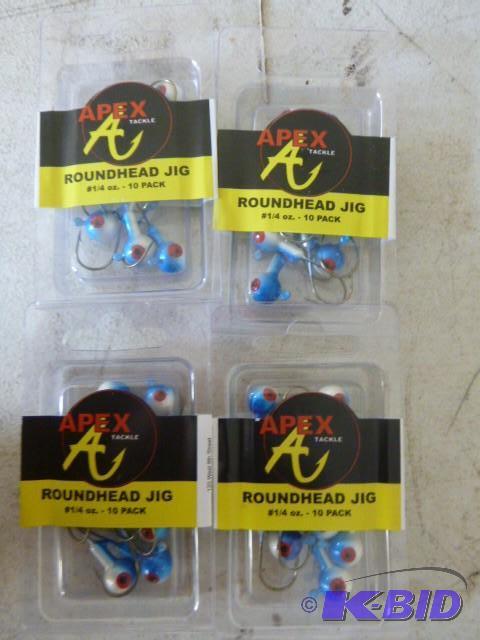 4 Packs of Apes Roundhead Jigs 14 ...
