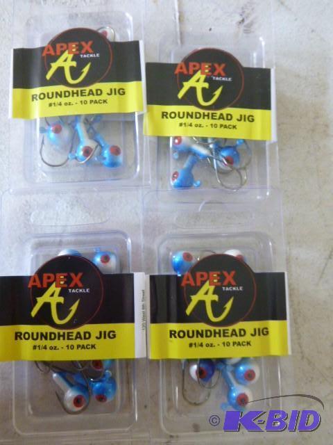 4 Packs of Apes Roundhead Jigs 14 ...