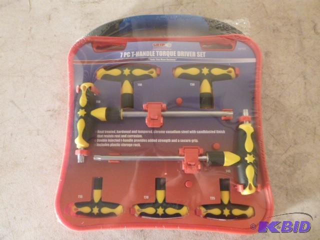 Grip 7 Piece T-Handle Torque Driver...