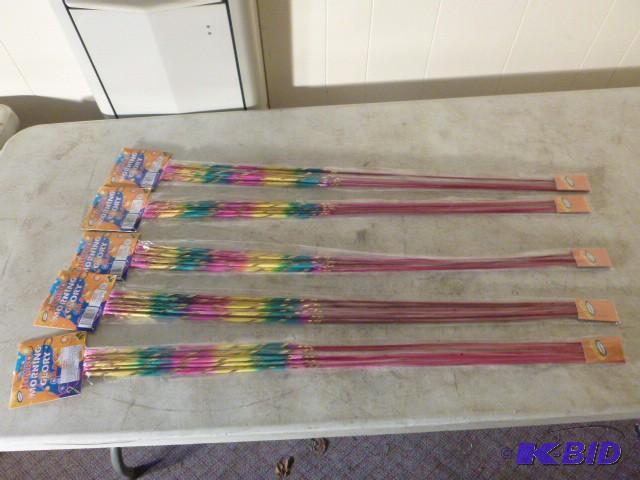 5 Packs of 6 Jumbo Morning Glory Fi...