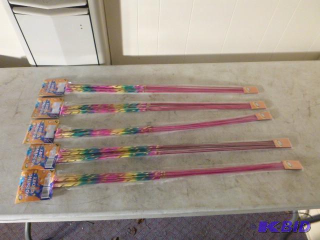 5 Packs of 6 Jumbo Morning Glory Fi...