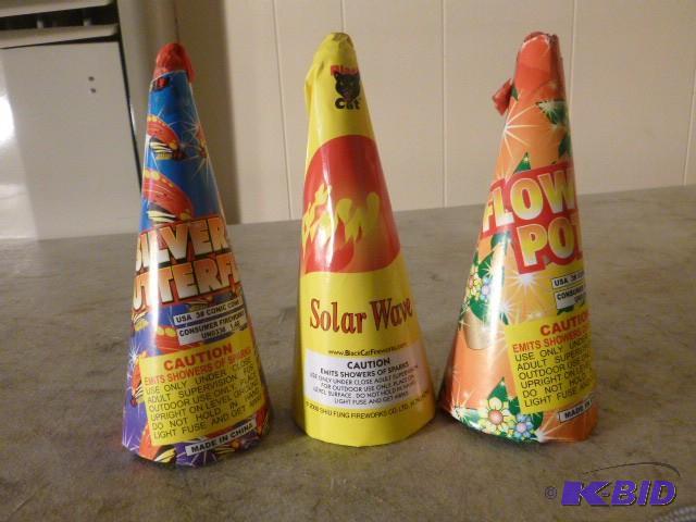 3 Cone Fountain Fireworks...