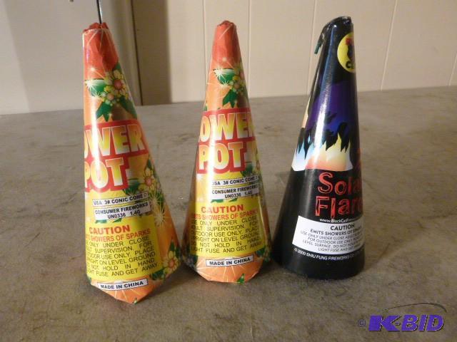3 Cone Fountain Fireworks...