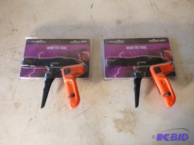 2 Electro Force Wire Tie Tools...