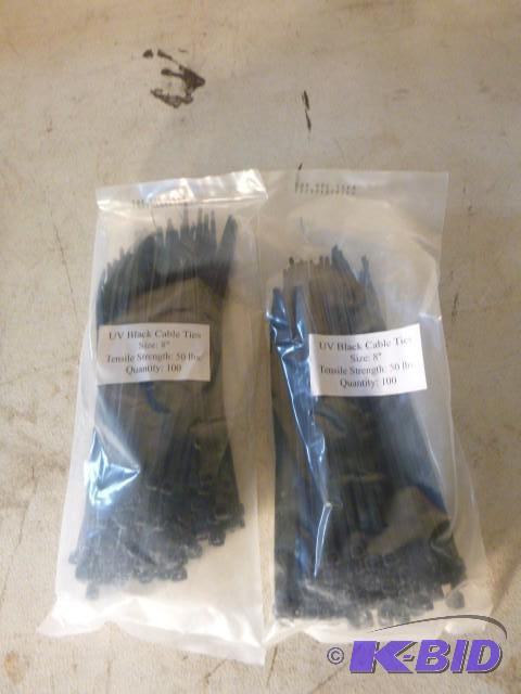 2 Packs of Cable Ties Approximately...