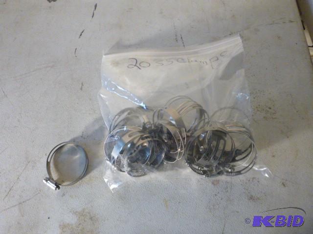 20 SS 2 12&quot Clamps &nbsp...