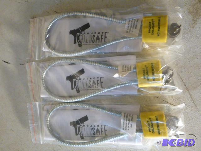 3 Gun Locks...
