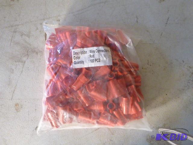 100 Piece Bag of Red Wire Connector...