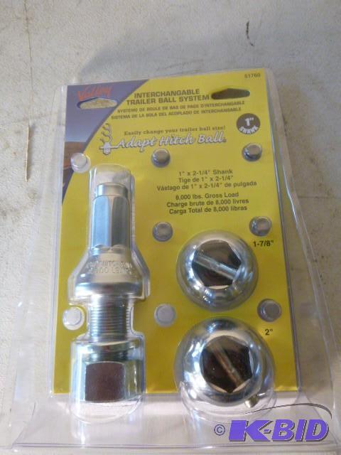 Valley Interchangeable Trailer Ball...