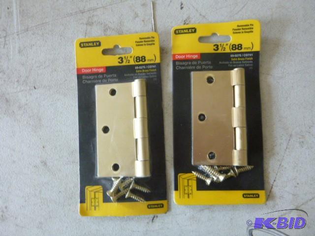 2 Stanley 3 12&quot Hinges...