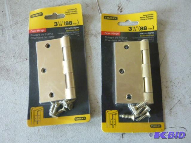 2 Stanley 3 12&quot Hinges...