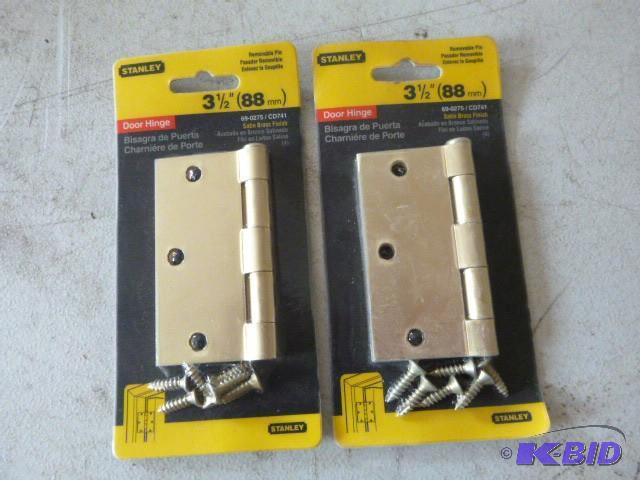 2 Stanley 3 12&quot Hinges...
