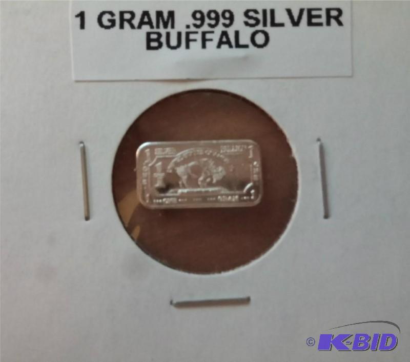 1 GRAM BAR OF SILVER...