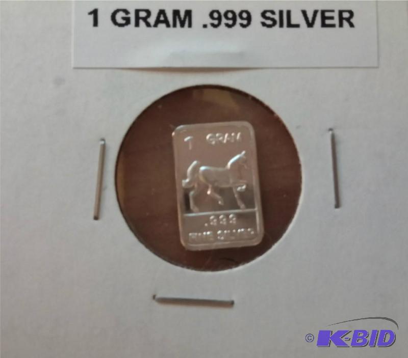 1 GRAM BAR OF SILVER...