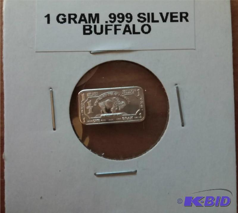 1 GRAM BAR OF SILVER...