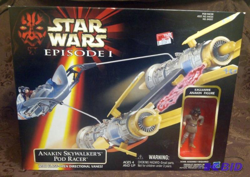 lot 1 image: Episode I Anakin Skywalkers Pod Rac...