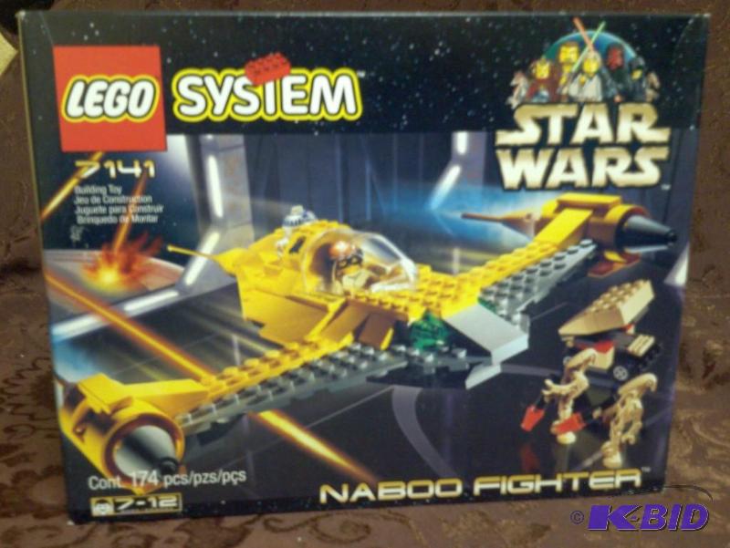 lot 12 image: Star Wars Lego Naboo Fighter Never ...