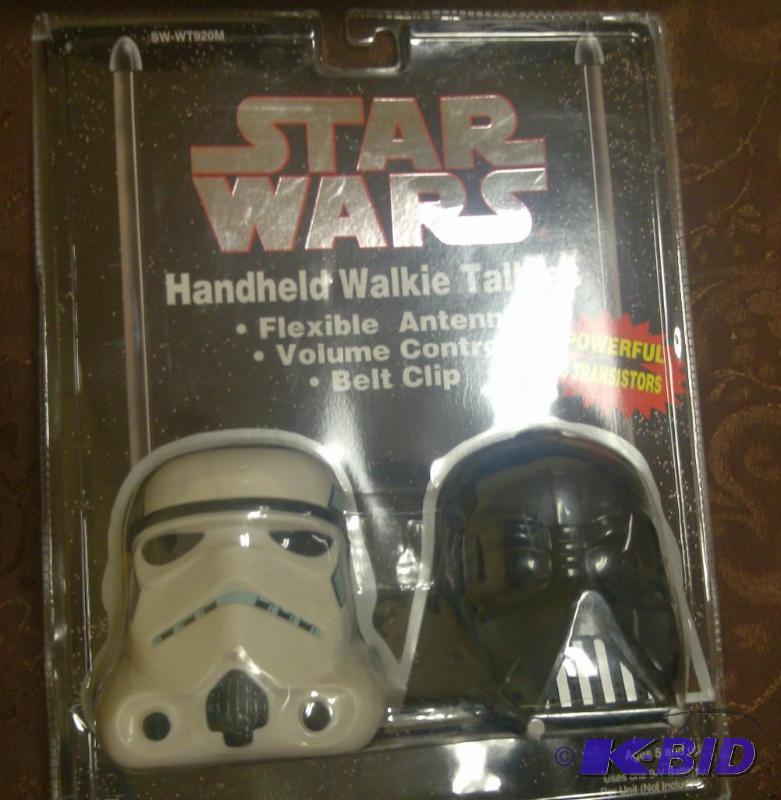 lot 40 image: Star Wars Hand Held Walkie Talkies ...