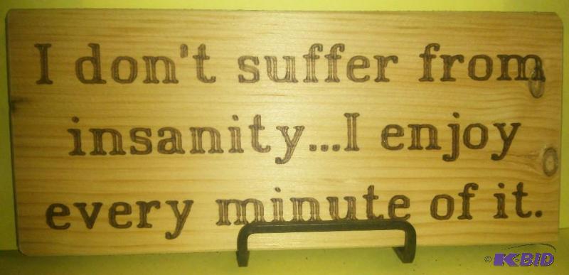 Newly Hand Crafted, Laser Printed o...