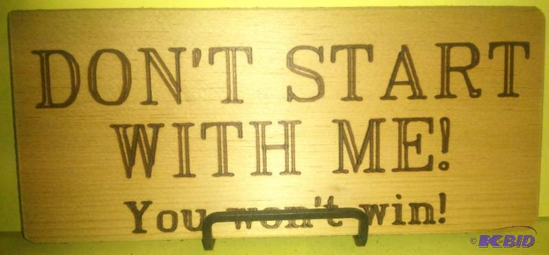 Newly Hand Crafted, Laser Printed o...