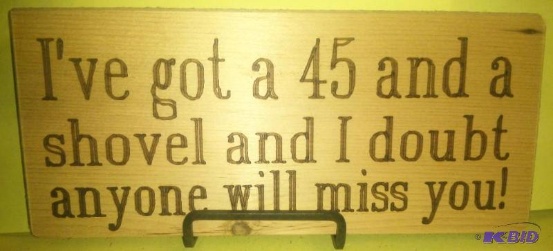 Newly Hand Crafted, Laser Printed o...