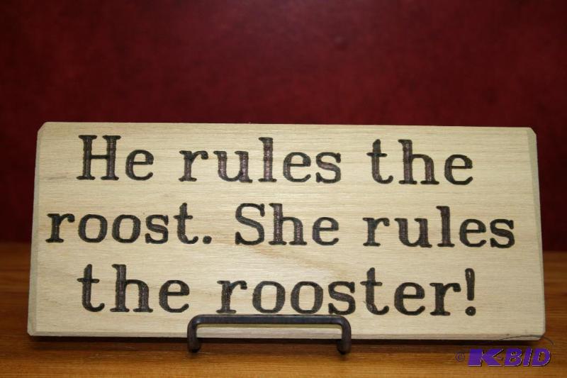 Newly Hand Crafted, Laser Printed o...