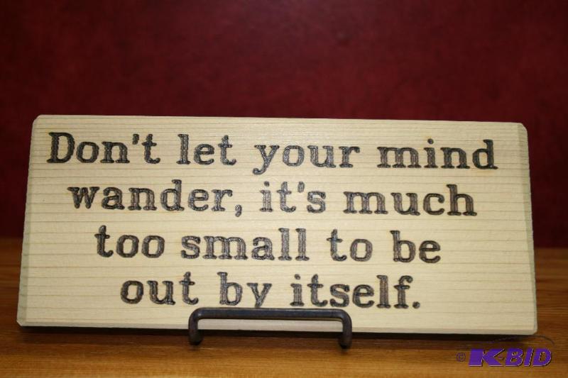 Newly Hand Crafted, Laser Printed o...