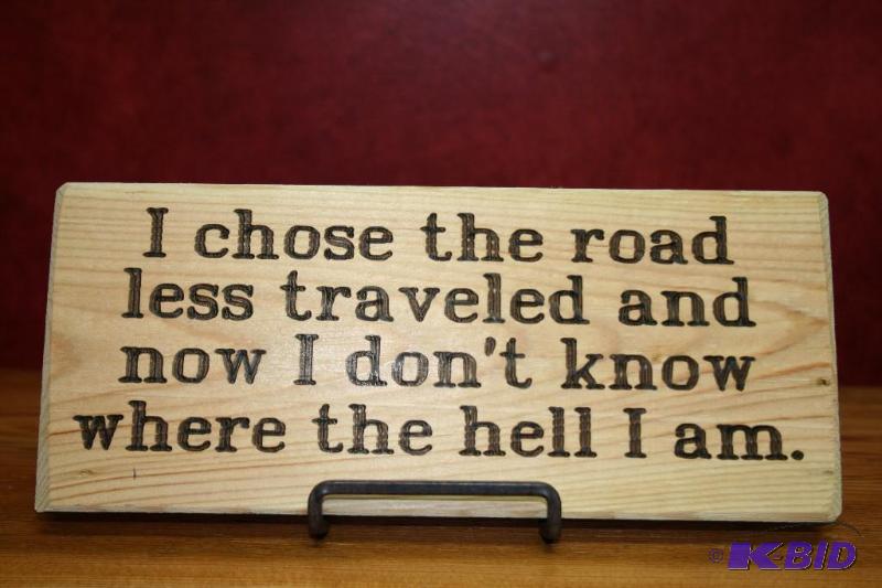 Newly Hand Crafted, Laser Printed o...