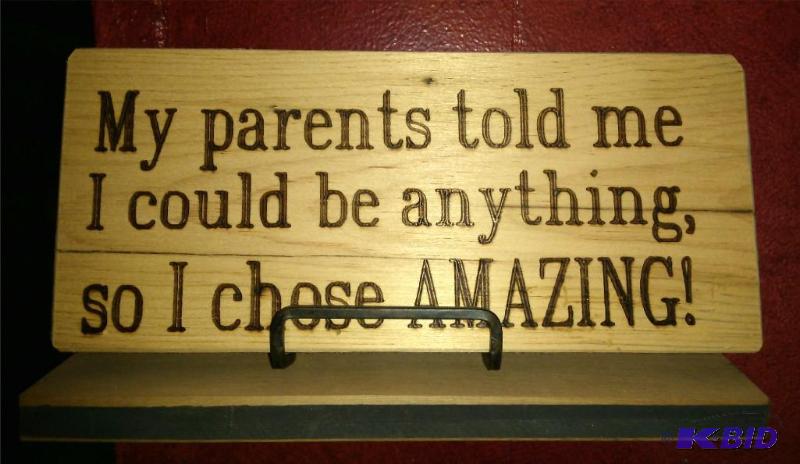 Newly Hand Crafted, Laser Printed o...