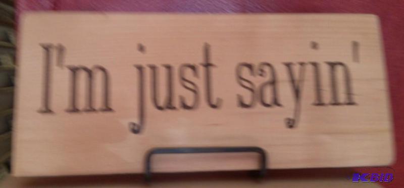Newly Hand Crafted, Laser Printed o...