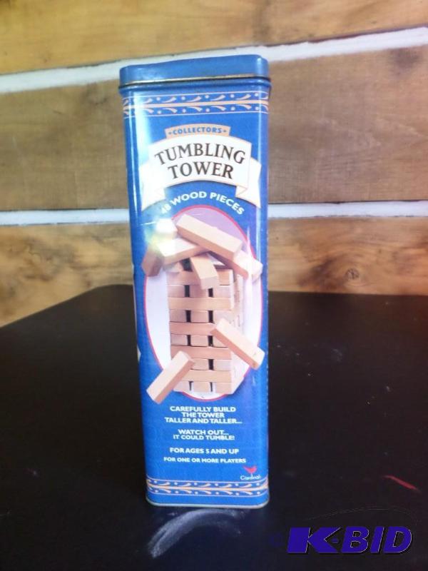 Tumbling tower game...
