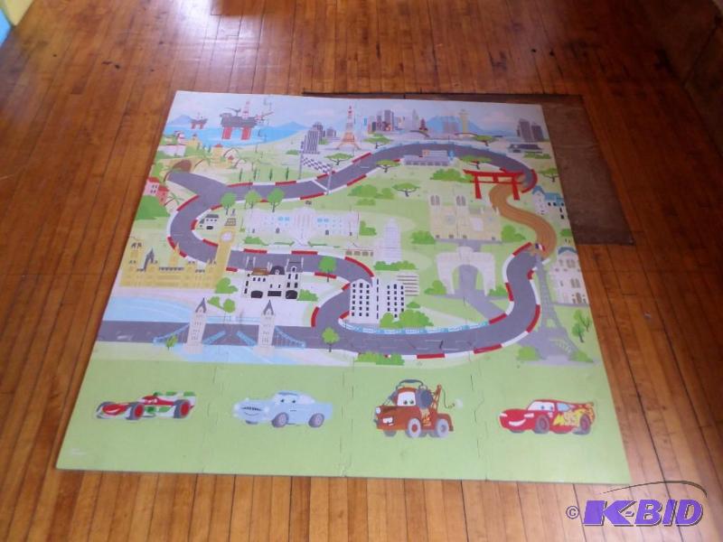 Cars 3 x 5 foam puzzle floor mat...