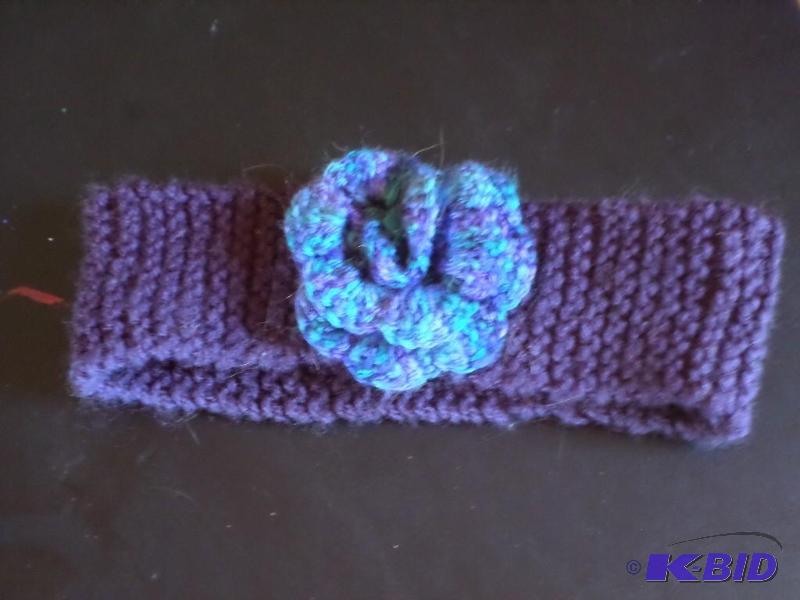 Knitted head band for age 3 to 4 ye...