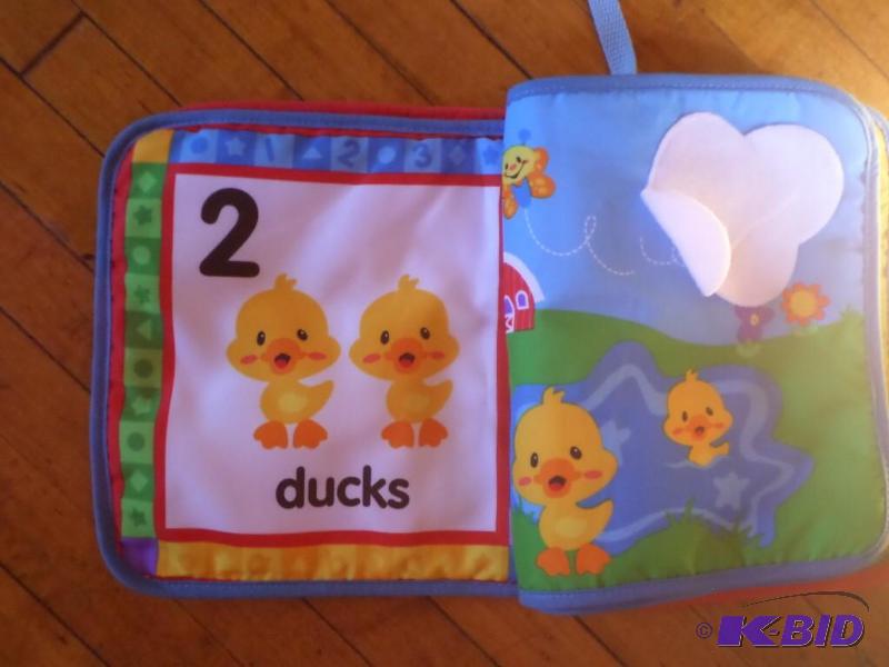 Counting book, cloth, great for the...