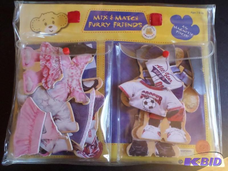 Mix and Match magnetic pieces, tedd...