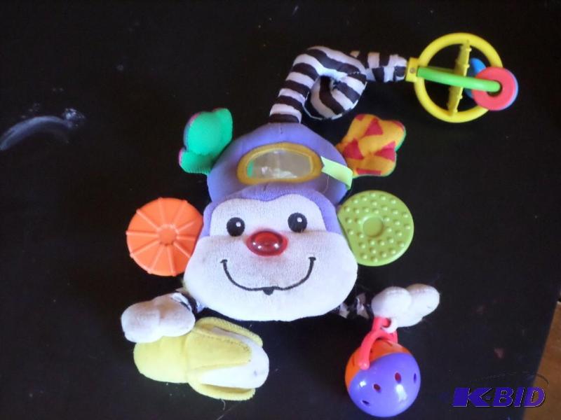 Infant toy, monkey with assorted ac...