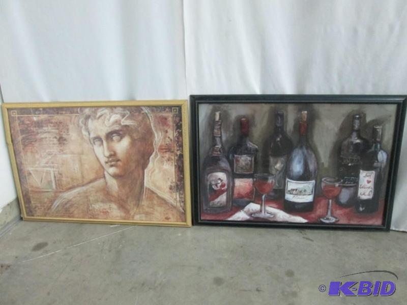 Two Framed Pictures