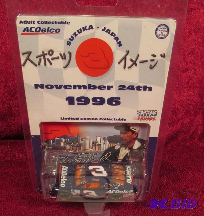 lot 2 image: 1996 Action Racing Dale Earnhardt Sr AC Delco, November 24th Suzuka Japan #3 Monte Carlo 164
