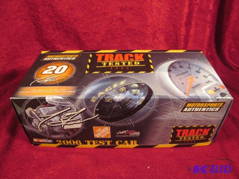 lot 22 image: 2006 Action Racing Collectables Tony Stewart #20 Home Depot  Track Tested Monte Carlo 124