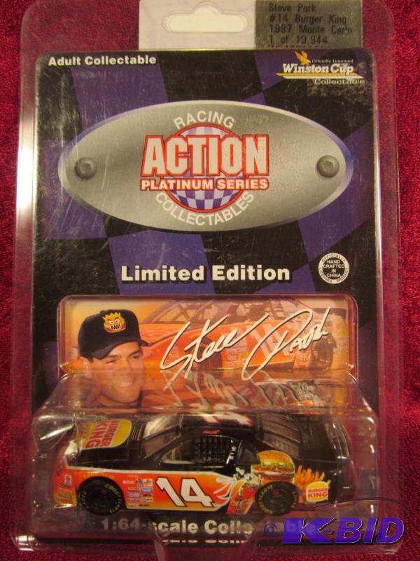 1997 Action Racing Collectables Steve Park #14 Burger King 
