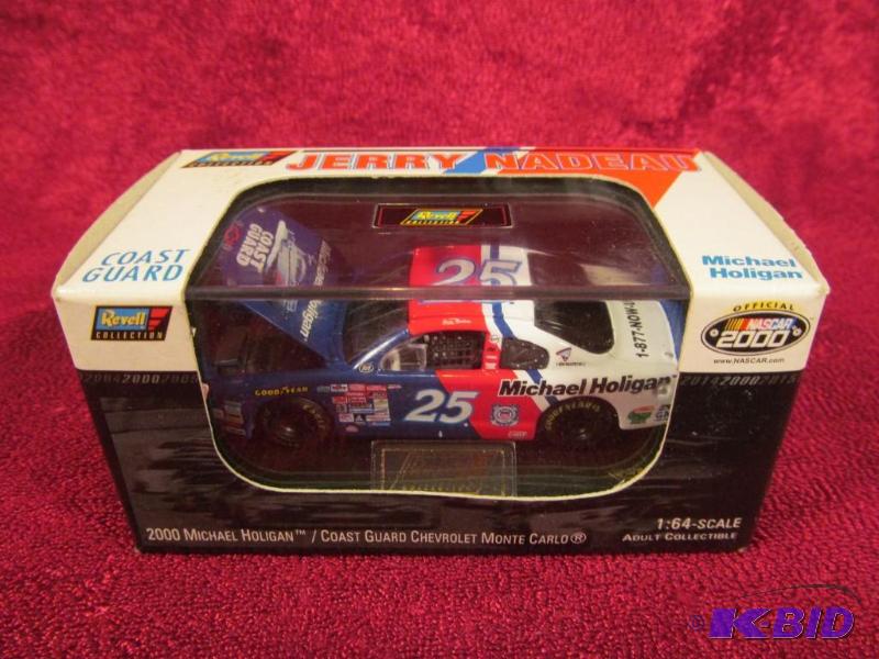 lot 34 image: 2000 Revell Jerry Nadeau #25 Michael Holigan  Coast Guard Monte Carlo 164 scale NASCAR