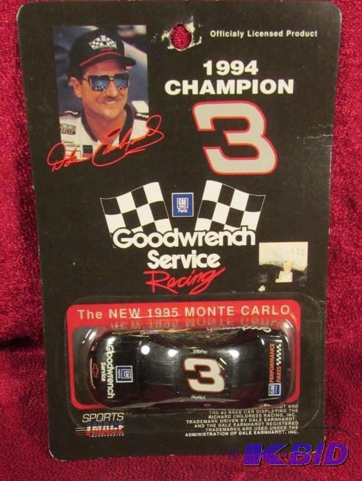 lot 4 image: 1994 Action Racing Dale Earnhardt Sr GMGW Service, #3 NEW 1995 Monte Carlo 164 scale NASCAR