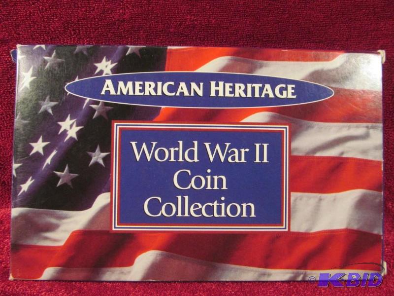 lot 49 image: US World War II 4-Coin Collection